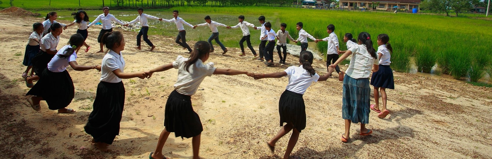 A village school in Cambodia