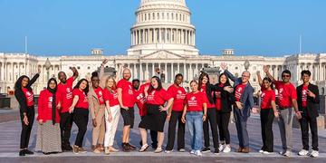 Save the Children Action Network advocates at Capitol Hill in Washington D.C. Save the Children Action Network advocates at Capitol Hill in Washington D.C.