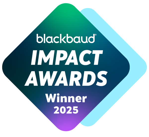 Blackbaud Impact Award Logo 2025 Blackbaud Impact Award Logo 2025