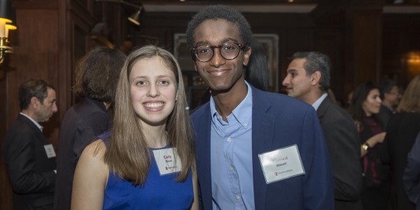 The Boston Leadership Council held a fundraiser at the Harvard Club in Boston to support children in Lebanon. The Boston Leadership Council held a fundraiser at the Harvard Club in Boston to support children in Lebanon.