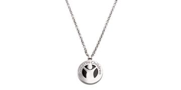 Since beginning its unique partnership in 2009 with Save the Children, Bvlgari has raised over $85 million globally through sales of an iconic Save the Children jewelry collection. This is a necklace with the Save the Children logo. Photo credit: Save the Children 2019. Since beginning its unique partnership in 2009 with Save the Children, Bvlgari has raised over $85 million globally through sales of an iconic Save the Children jewelry collection. This is a necklace with the Save the Children logo. Photo credit: Save the Children 2019.
