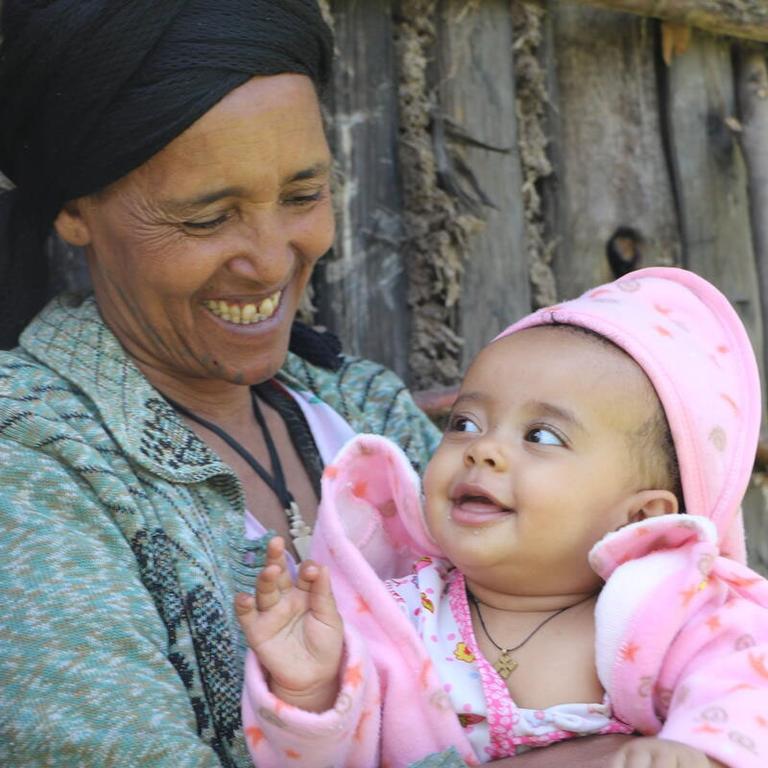 mother and baby in Ethiopia mother and baby in Ethiopia