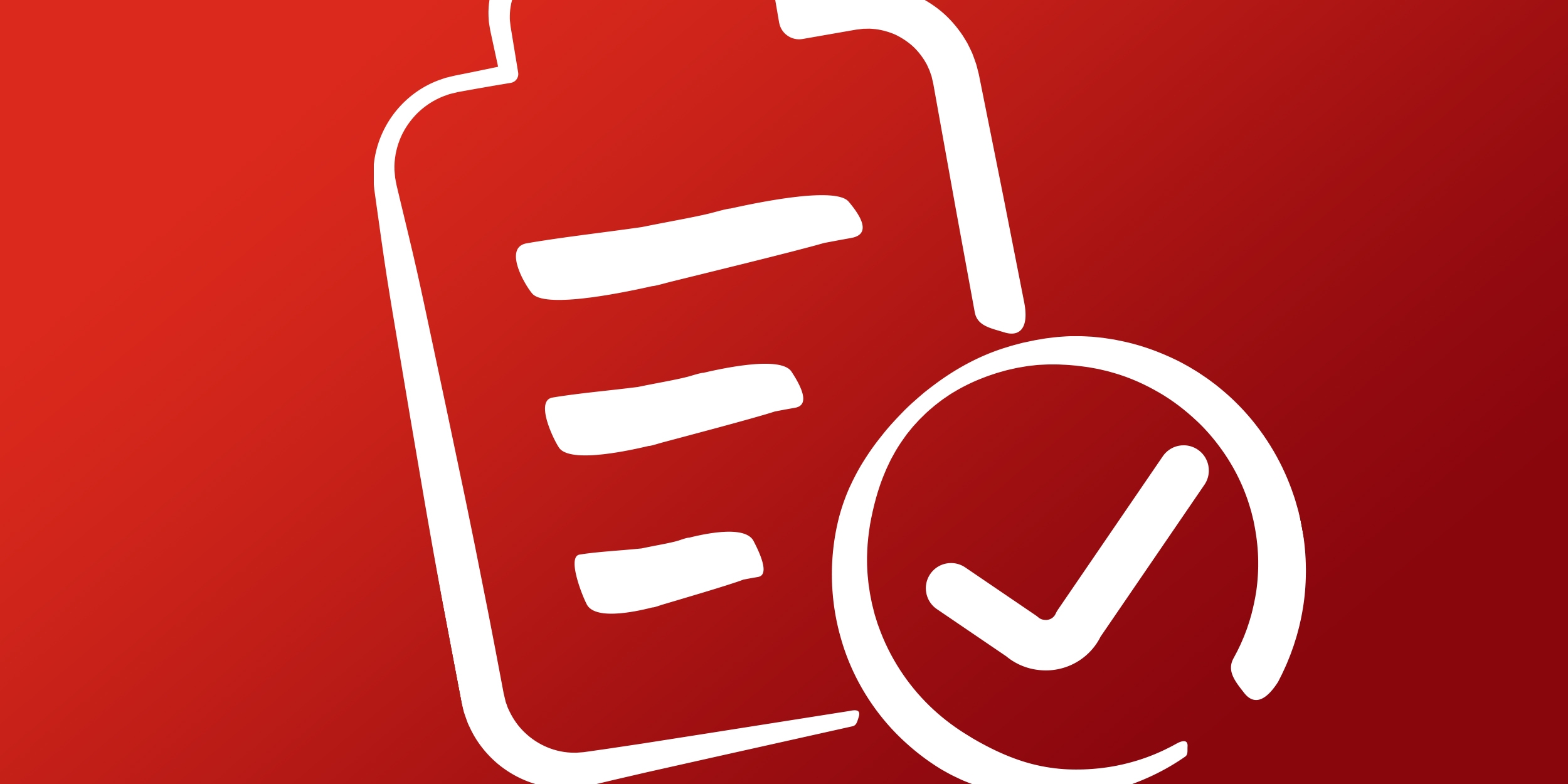 Icon of emergency preparedness plan checklist