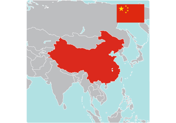 Map of China Map of China