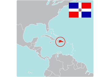 Map of Dominican Republic Map of Dominican Republic