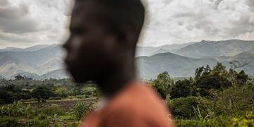 A child's face is blurred to protect his identity as a survivor of child labor. A child's face is blurred to protect his identity as a survivor of child labor.