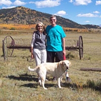 Christine and Duncan Orr pose for a photograph. Christine and Duncan Orr's decision to include Save the Children in their will was encouraged by firsthand experience. The Flagstaff, Arizona, couple – retired middle school teachers who enjoy traveling by trailer – were on a cross-country trip in 2013 that allowed them to schedule a visit with Save the Children staff. Photo credit: Save the Children 2019. Christine and Duncan Orr pose for a photograph. Christine and Duncan Orr's decision to include Save the Children in their will was encouraged by firsthand experience. The Flagstaff, Arizona, couple – retired middle school teachers who enjoy traveling by trailer – were on a cross-country trip in 2013 that allowed them to schedule a visit with Save the Children staff. Photo credit: Save the Children 2019.