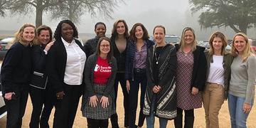 A photo of members in the Fairfield County Leadership Council smiling. A photo of members in the Fairfield County Leadership Council smiling.