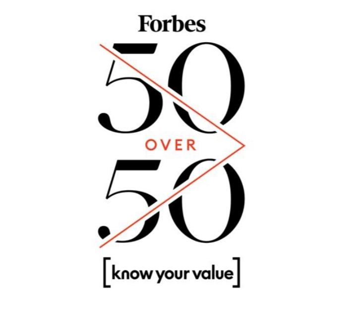 A logo representing Janti Soeripto was named to Forbes 50 Over 50 Award.