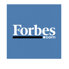 Forbes logo for list of America's Top Charities