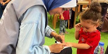 Gaza Polio Vaccination rec Gaza Polio Vaccination rec