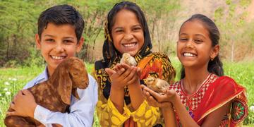 A great way to donate! Chickens and goats give much-needed protein to help maintain the health of children. When additional animals arrive, so do more milk and eggs, giving families a way to earn income. Photo Credit: Jordan J. Hay/Save the Children 2016. A great way to donate! Chickens and goats give much-needed protein to help maintain the health of children. When additional animals arrive, so do more milk and eggs, giving families a way to earn income. Photo Credit: Jordan J. Hay/Save the Children 2016.