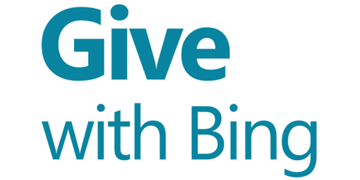 Give with Bing logo Give with Bing logo