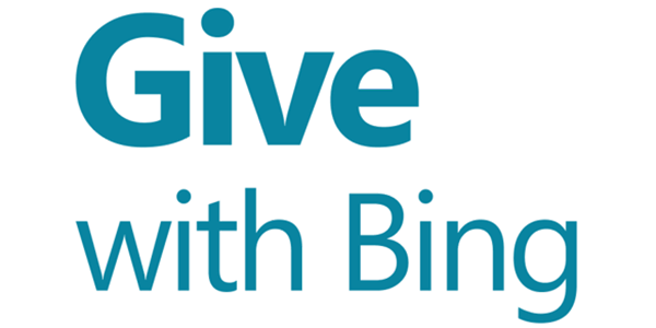 Give with Bing logo Give with Bing logo