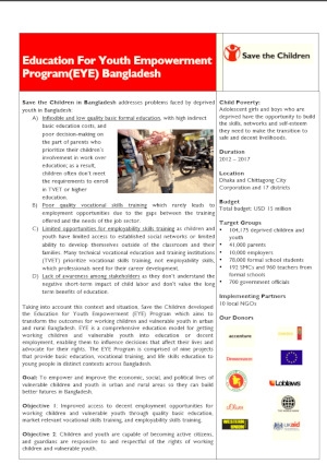 Bangladesh Education for Youth Emporwerment Program Bangladesh Education for Youth Emporwerment Program