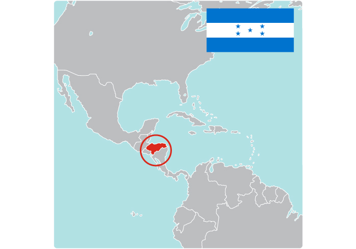 Map of Honduras Map of Honduras