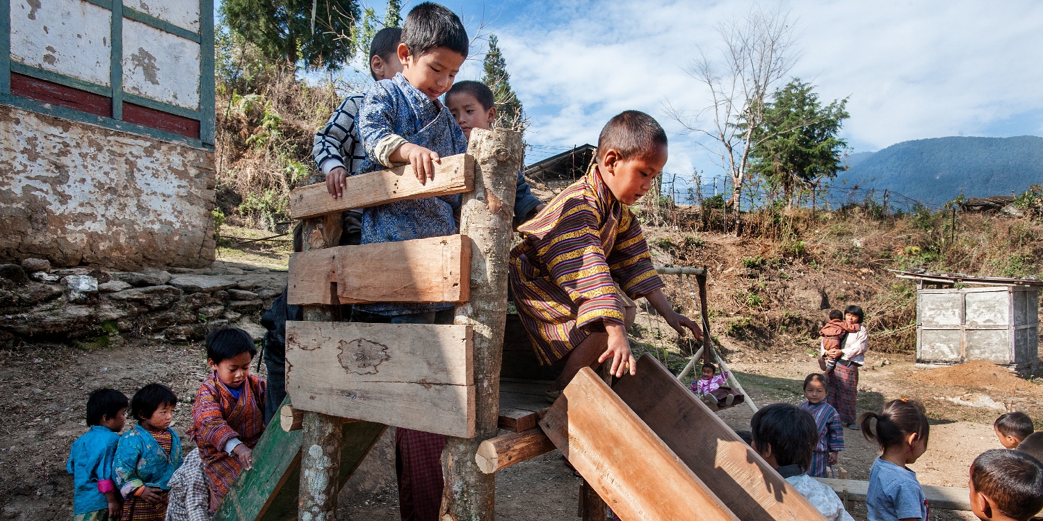 In Bhutan, Save the Children is helping to improve the quality of education in more than 200 preschools, training teachers to incorporate play-based math and reading activities that help increase school readiness and the potential for success in elementary school. Save the Children is working with preschool teachers throughout the country to introduce play-based learning activities. Photo Credit: Susan Warner/Save the Children 3/15/2016