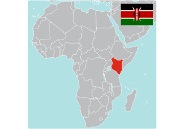 Map of Kenya Map of Kenya