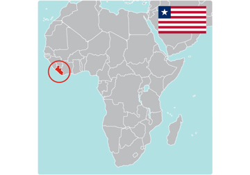 Map of Liberia Map of Liberia