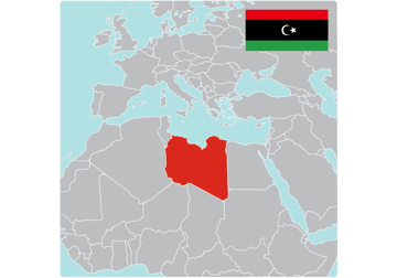 Map of Libya Map of Libya
