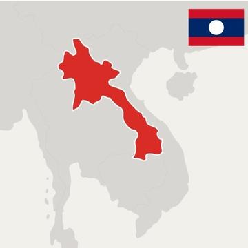 Map of Laos Map of Laos
