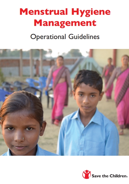 Menstrual Hygiene Management Operational Guidelines Cover Menstrual Hygiene Management Operational Guidelines Cover
