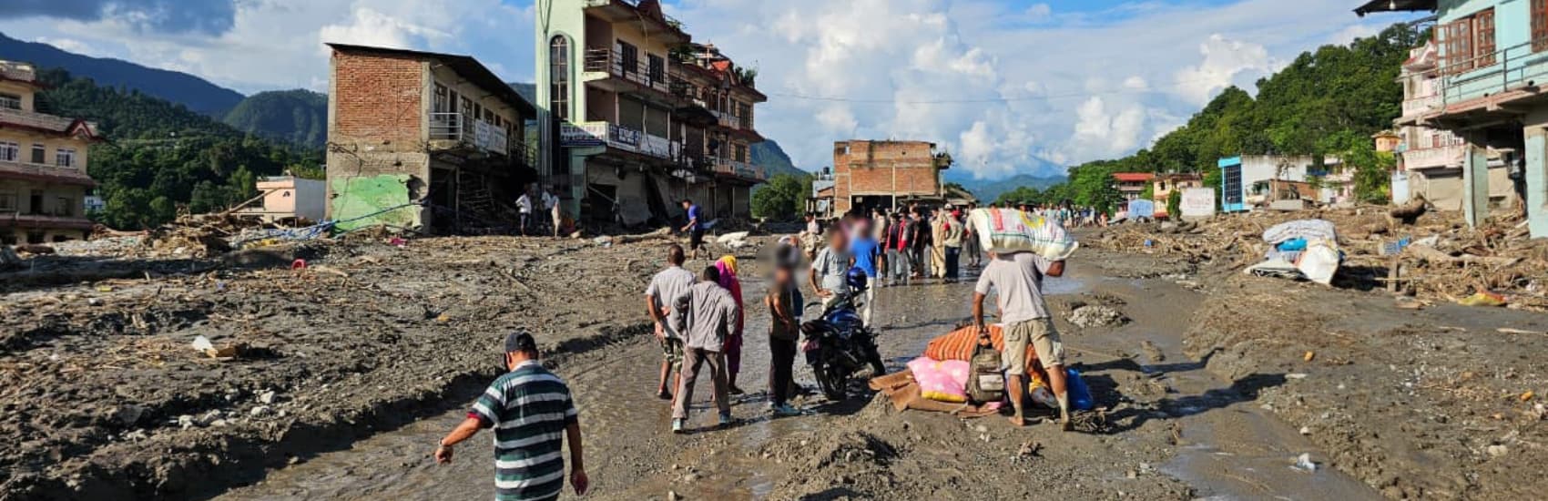 Nepal flash flood emergency response