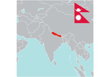Map of Nepal Map of Nepal