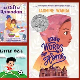 A collection of book covers from children's books that celebrate Ramadan. A collection of book covers from children's books that celebrate Ramadan.