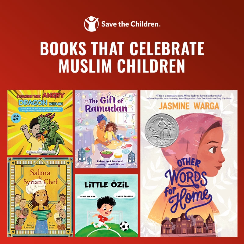 A collection of book covers from children's books that celebrate Ramadan. A collection of book covers from children's books that celebrate Ramadan.