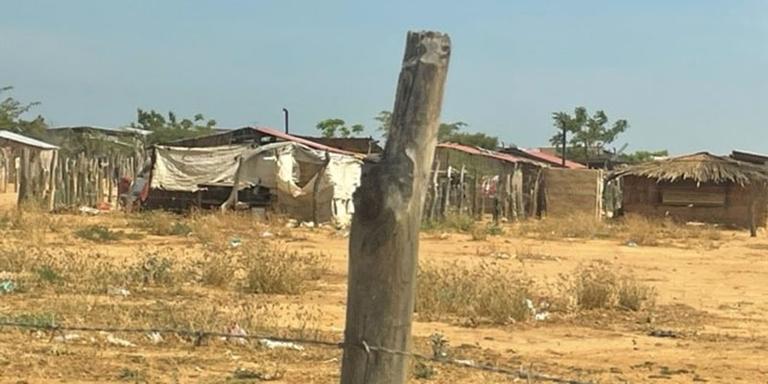 One of the many informal settlements where Venezuelan migrants are living in Colombia. One of the many informal settlements where Venezuelan migrants are living in Colombia.