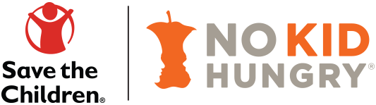 Save the Children and No Kid Hungry Logo Save the Children and No Kid Hungry Logo