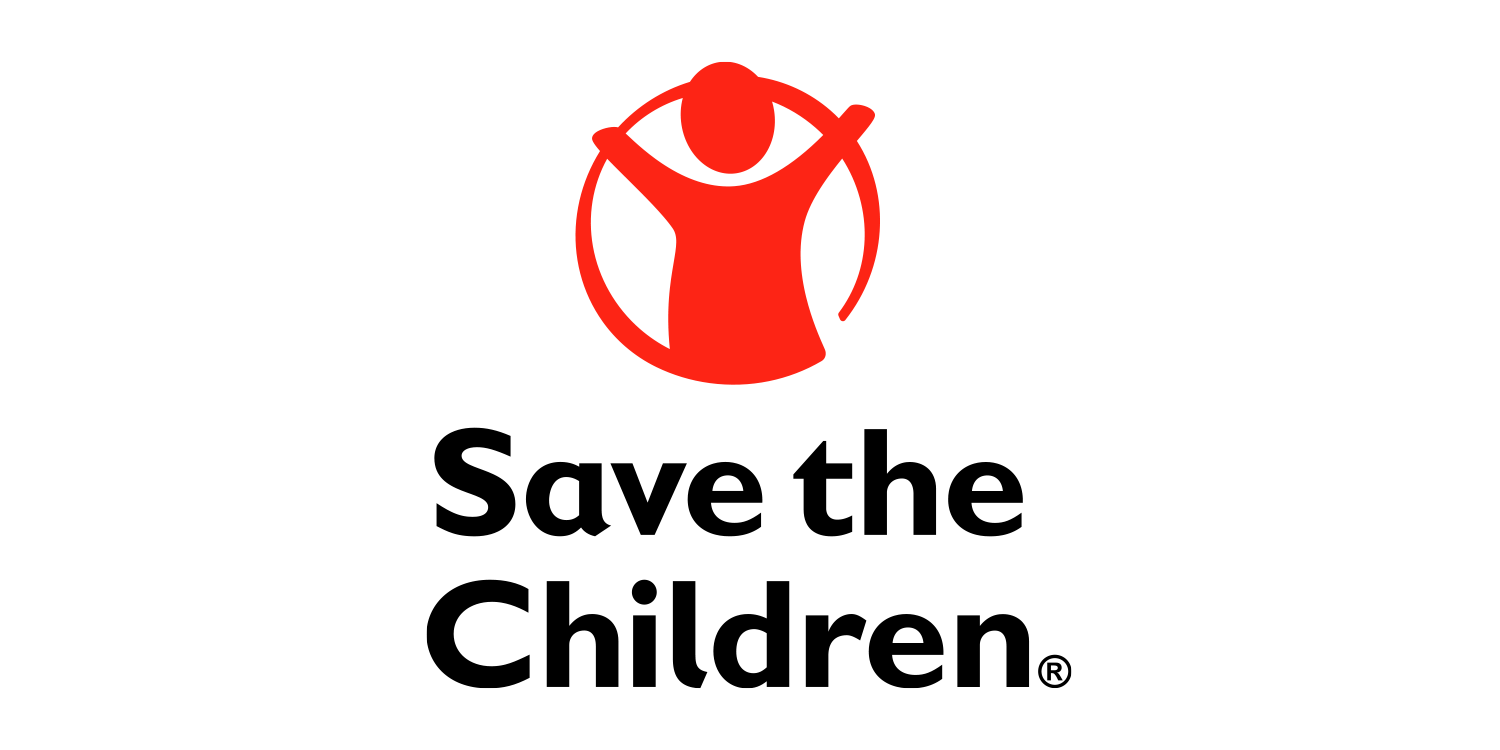 Save the Children stacked logo graphic. Credit: Save the Children