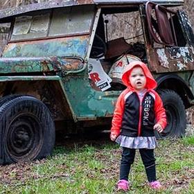 2-year-old Elsa plays in her yard outside of her home in West Virginia. 2-year-old Elsa plays in her yard outside of her home in West Virginia.