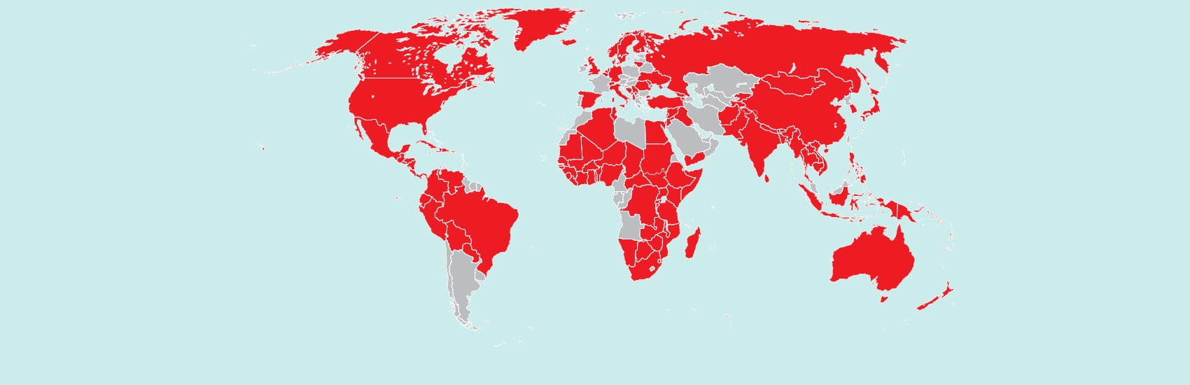 Map of where Save the Children works