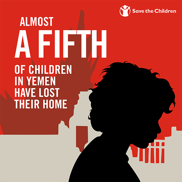 Yemen homelessness graphic Yemen homelessness graphic